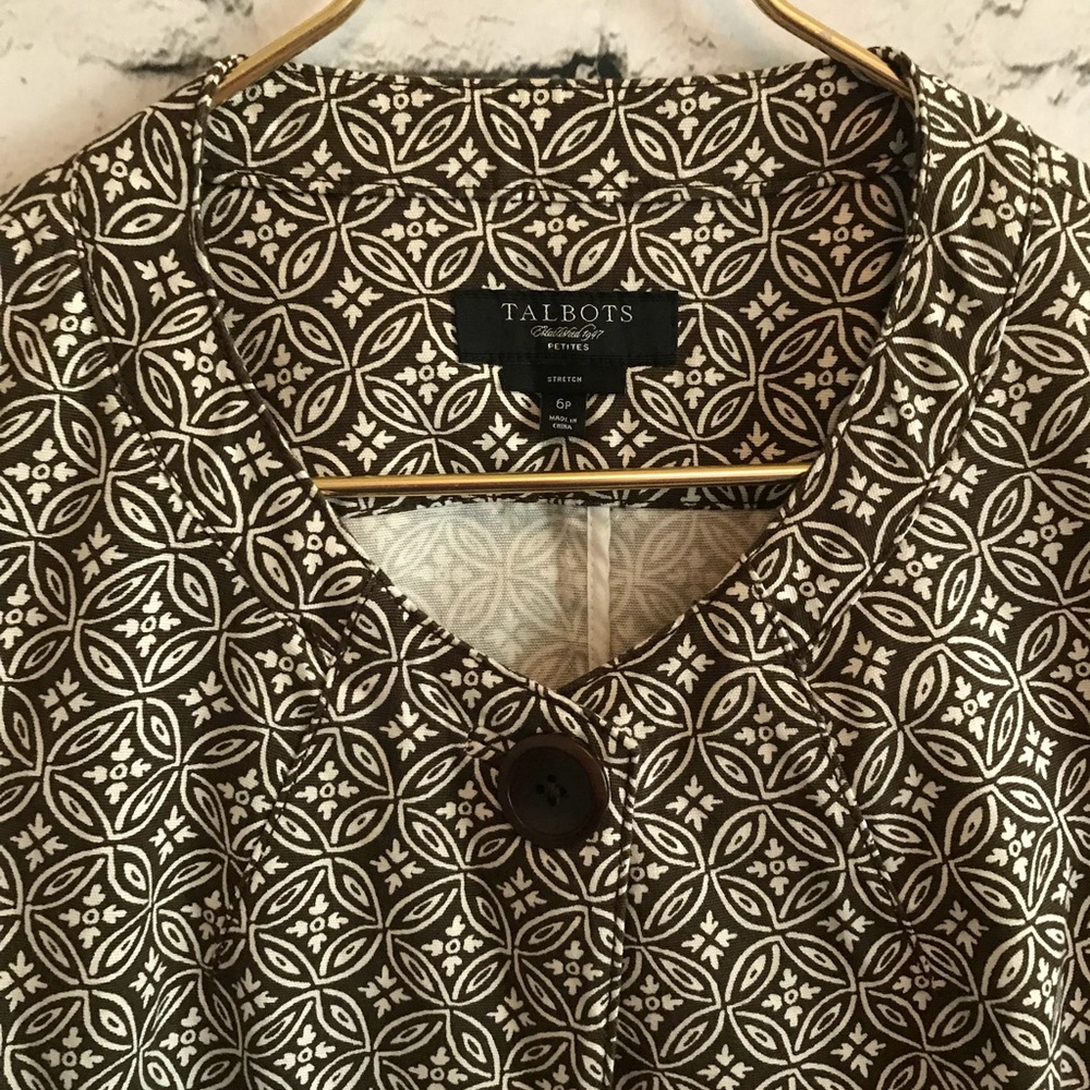 Talbots One Button Pancho Jacket - image 3